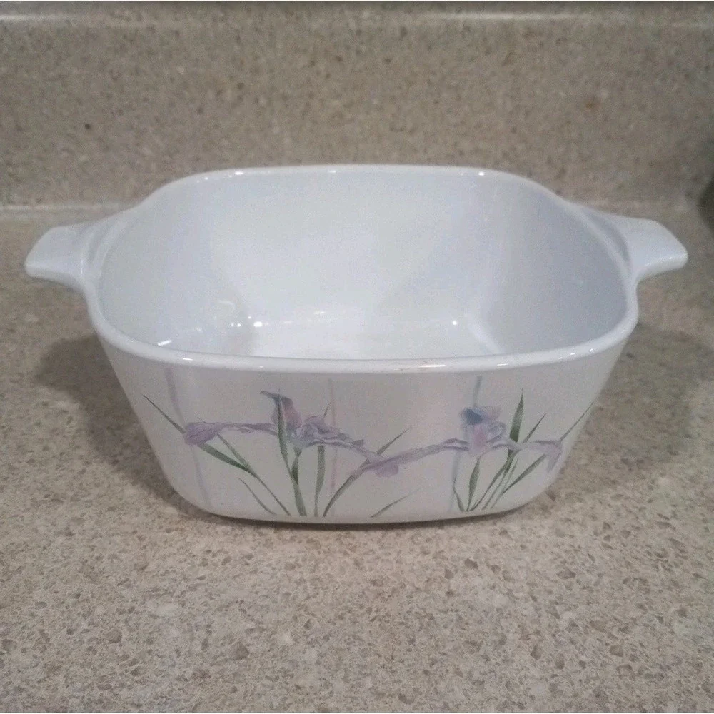 Corning Ware Shadow Iris Small Casserole Dish Only P-43-B 700 ml 2 Cup No Lid